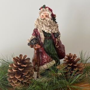 Green Santa with Coat